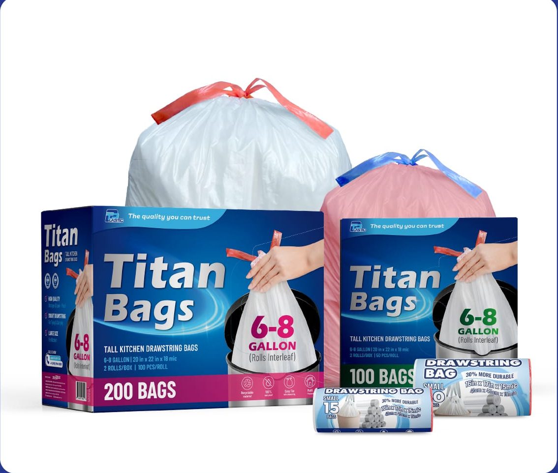 TP Plastic USA Trash Bags