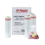 HDPE Bags on Roll - Tp Plastic USA HDPE With Cord Warning Print