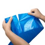 Túi rác có quai miệng chữ V