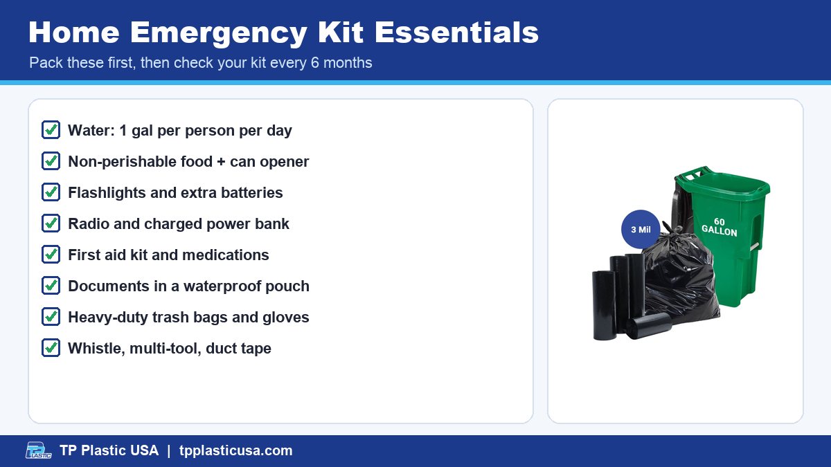 Home Emergency Kit Essentials - Home Emergency Kit Checklist: What to Pack and Why